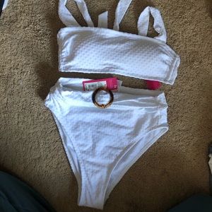NWT High waist two piece bikini